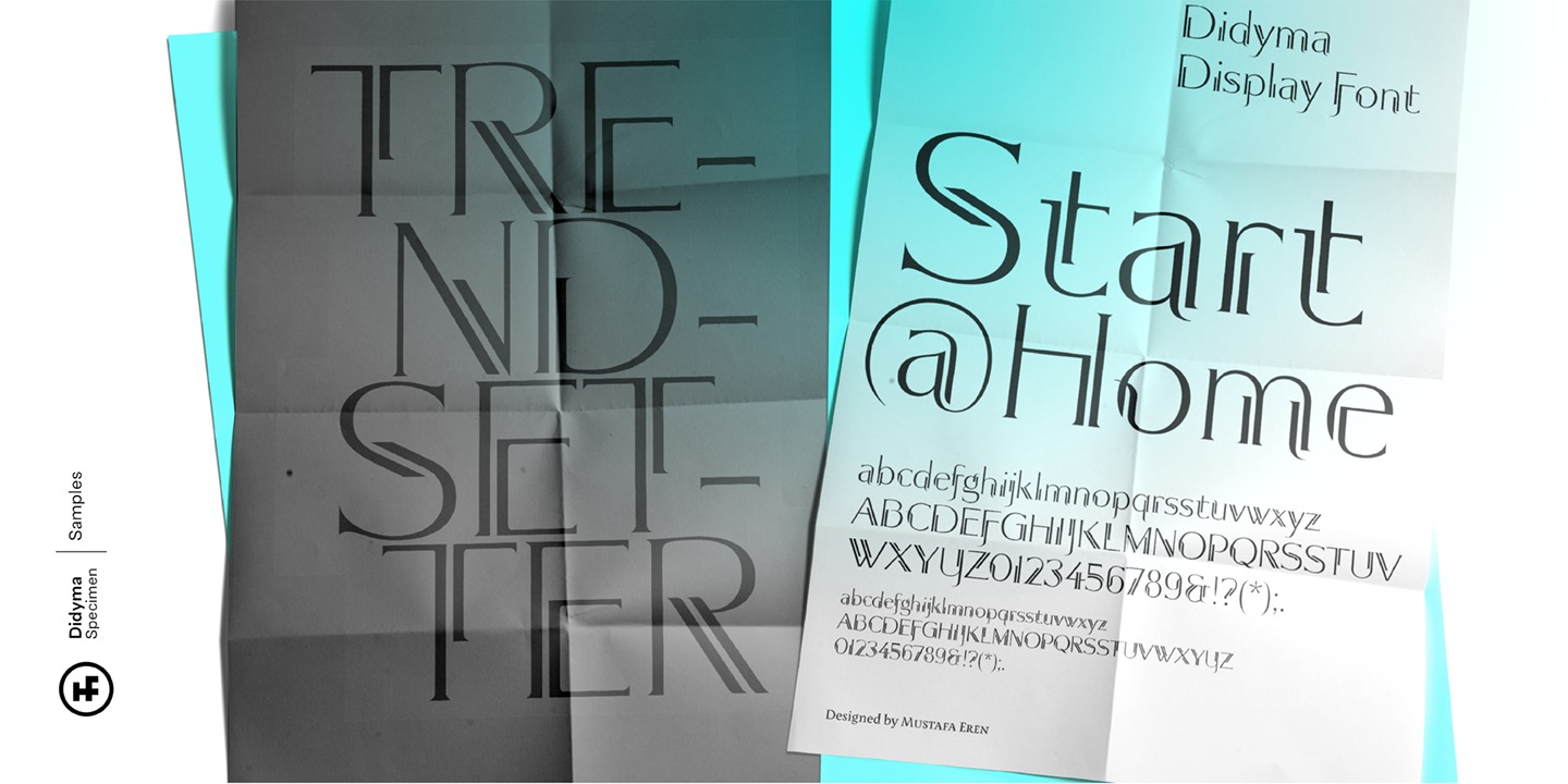 Example font Didyma #3